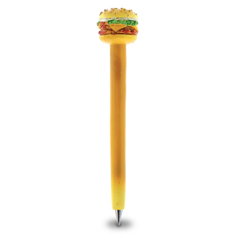 Planet Pens Cheeseburger Novelty Pen - Cute Fun & Unique Kids & Adults Office Supplies Ballpoint Pen Colorful Fast Food Writing Pen Instrument for School and Office - Image 1